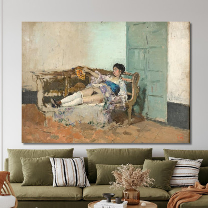 Carmen Bastián Mariano Fortuny Marsal mfm16 quadro stampato su tela