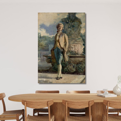 Il Contino Mariano Fortuny Marsal mfm25 quadro stampato su tela