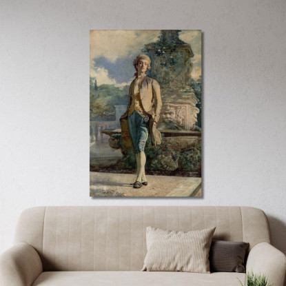Il Contino Mariano Fortuny Marsal mfm25 quadro stampato su tela