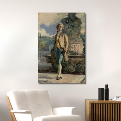 Il Contino Mariano Fortuny Marsal mfm25 quadro stampato su tela