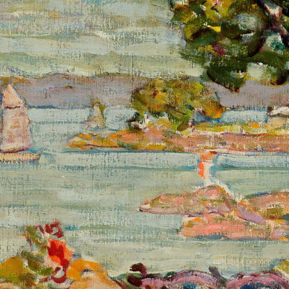 Cala Maine Maurice Prendergast mpr12 quadro stampato su tela