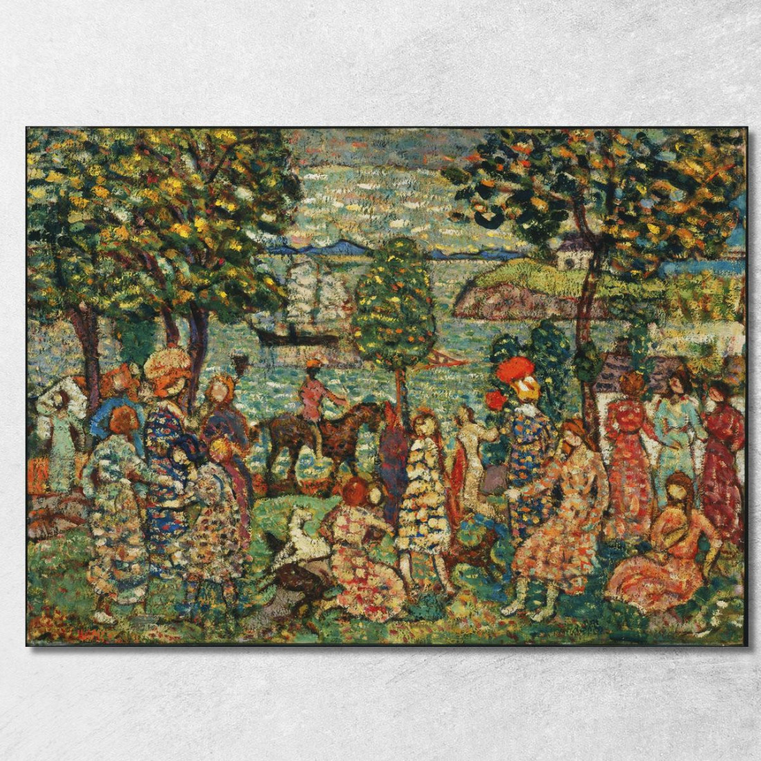 Fantasia Maurice Prendergast mpr16 quadro stampato su tela