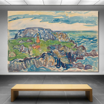 Gloucester Maurice Prendergast mpr18 quadro stampato su tela