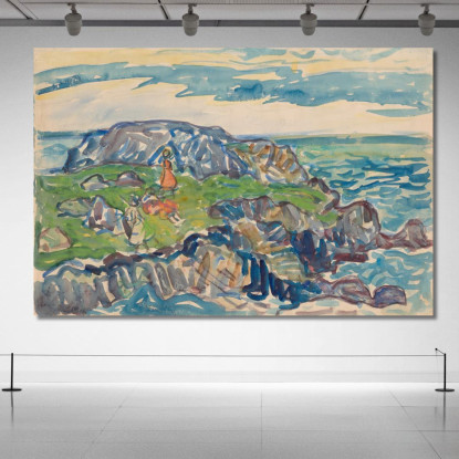 Gloucester Maurice Prendergast mpr18 quadro stampato su tela