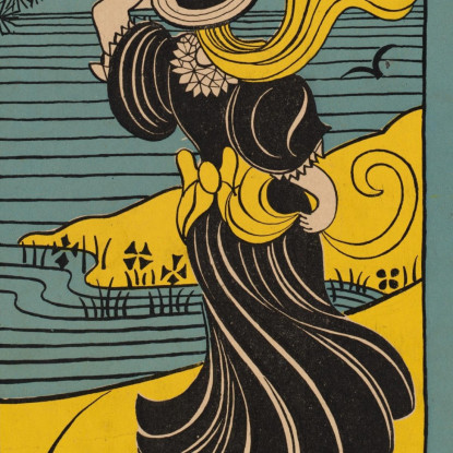 Sulla Punta Maurice Prendergast mpr35 quadro stampato su tela