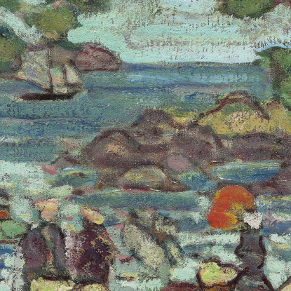 Cala Di Salem Maurice Prendergast mpr49 quadro stampato su tela