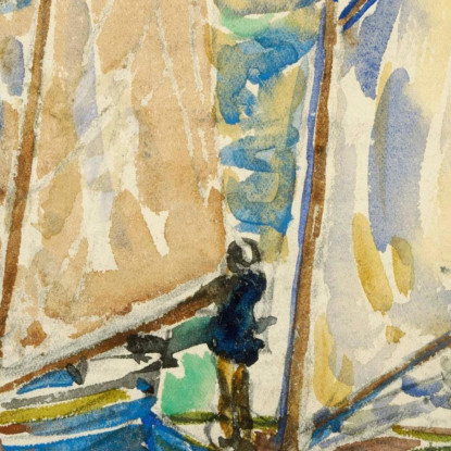 St. Malo 2 Maurice Prendergast mpr55 quadro stampato su tela