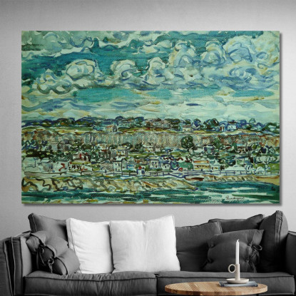 St. Malo Maurice Prendergast mpr56 quadro stampato su tela