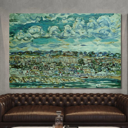 St. Malo Maurice Prendergast mpr56 quadro stampato su tela