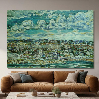 St. Malo Maurice Prendergast mpr56 quadro stampato su tela