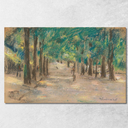 Allee Wohl In Haarlem Max Liebermann mlb1 quadro stampato su tela