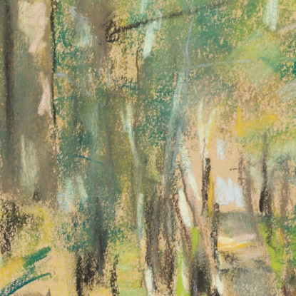 Viale Di Betulle Nel Giardino Del Wannsee Max Liebermann mlb10 quadro stampato su tela