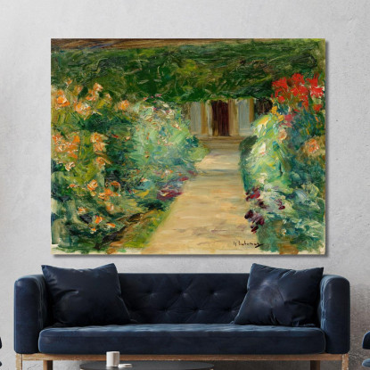 Il Giardino Utile Nel Wannsee Verso Est Max Liebermann mlb19 quadro stampato su tela