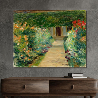 Il Giardino Utile Nel Wannsee Verso Est Max Liebermann mlb19 quadro stampato su tela