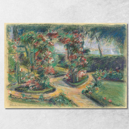 Il Roseto Nel Wannsee Max Liebermann mlb21 quadro stampato su tela