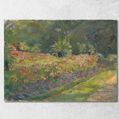 Il Giardino Al Wannsee A Berlino Max Liebermann mlb88 quadro stampato su tela