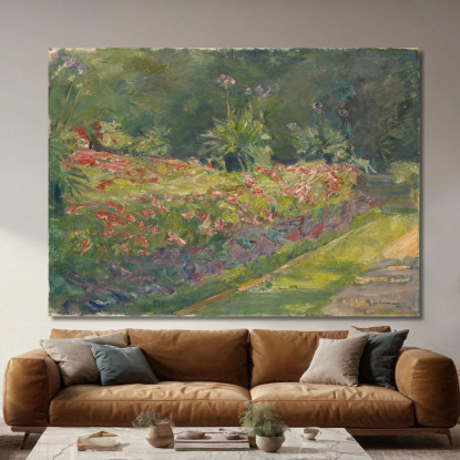 Il Giardino Al Wannsee A Berlino Max Liebermann mlb88 quadro stampato su tela