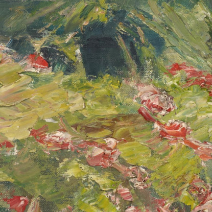 Il Giardino Al Wannsee A Berlino Max Liebermann mlb88 quadro stampato su tela