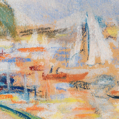 Wannsee Max Liebermann mlb95 quadro stampato su tela