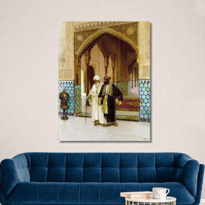 Dopo Le Preghiere Rudolf Ernst rer8 quadro stampato su tela