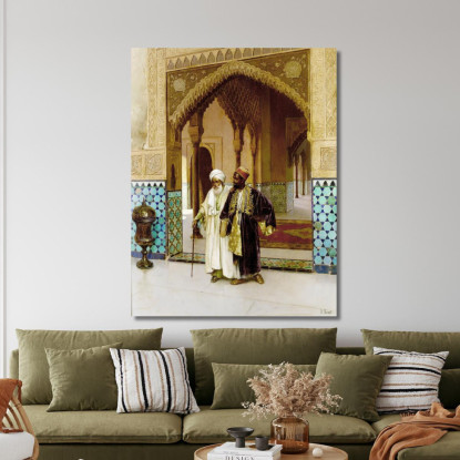 Dopo Le Preghiere Rudolf Ernst rer8 quadro stampato su tela