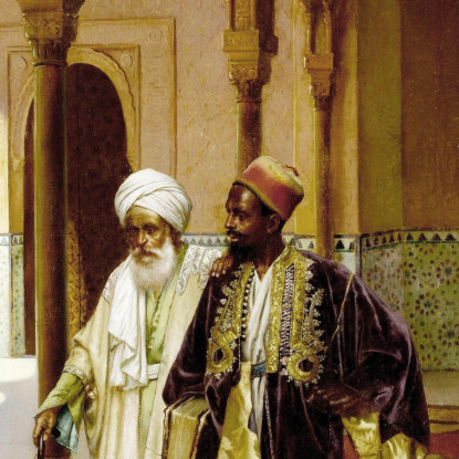 Dopo Le Preghiere Rudolf Ernst rer8 quadro stampato su tela