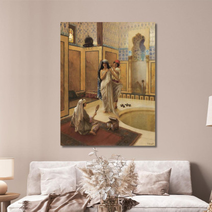 Dopo Il Bagno Rudolf Ernst rer9 quadro stampato su tela