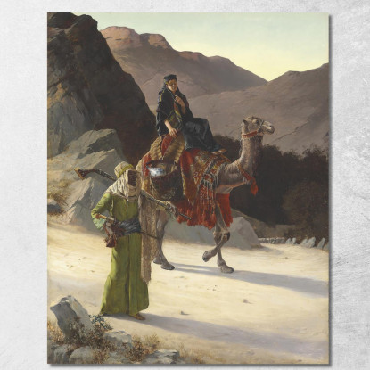 La Scorta Rudolf Ernst rer29 quadro stampato su tela