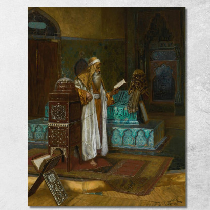 La Tomba Del Sultano Mehmet I Rudolf Ernst rer67 quadro stampato su tela