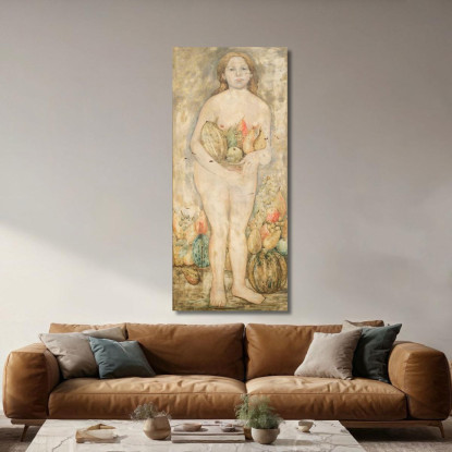 Abbondanza Tadeusz Makowski tmk1 quadro stampato su tela