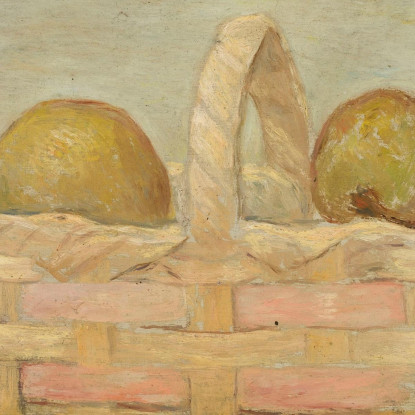 Mele In Un Cesto Tadeusz Makowski tmk5 quadro stampato su tela