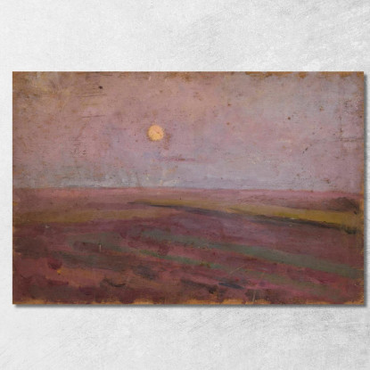 Paesaggio Con Gigli Tadeusz Makowski tmk102 quadro stampato su tela