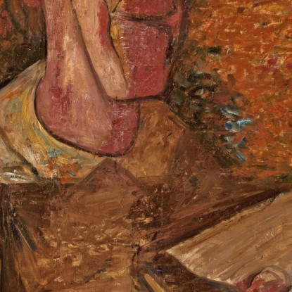 Mascherata Al Buio Tadeusz Makowski tmk119 quadro stampato su tela