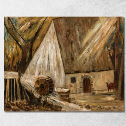 Mulino A Banay Tadeusz Makowski tmk123 quadro stampato su tela