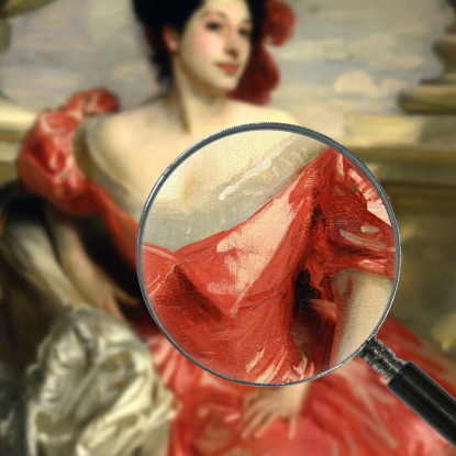 Betty Wertheimer John Singer Sargent jss22 quadro stampato su tela