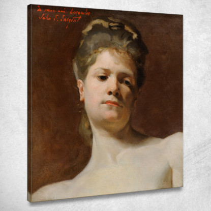 Modello Biondo John Singer Sargent jss23 quadro stampato su tela