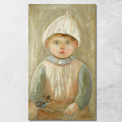 Petit Garçon Tadeusz Makowski tmk137 quadro stampato su tela