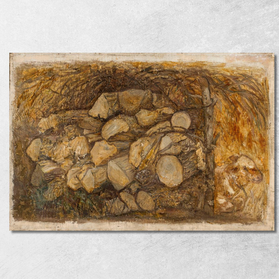 Sag Drzewa Tadeusz Makowski tmk180 quadro stampato su tela