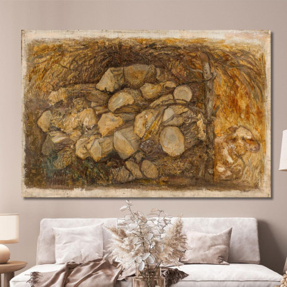 Sag Drzewa Tadeusz Makowski tmk180 quadro stampato su tela