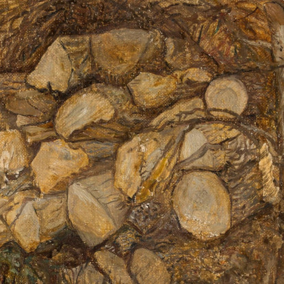 Sag Drzewa Tadeusz Makowski tmk180 quadro stampato su tela