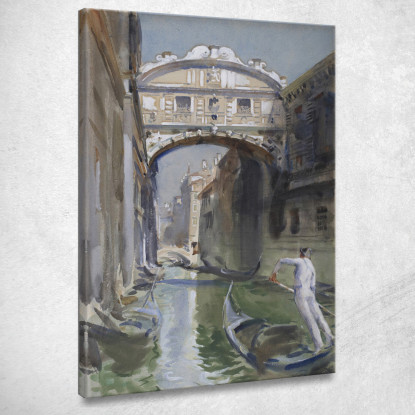 Ponte Dei Sospiri John Singer Sargent jss29 quadro stampato su tela
