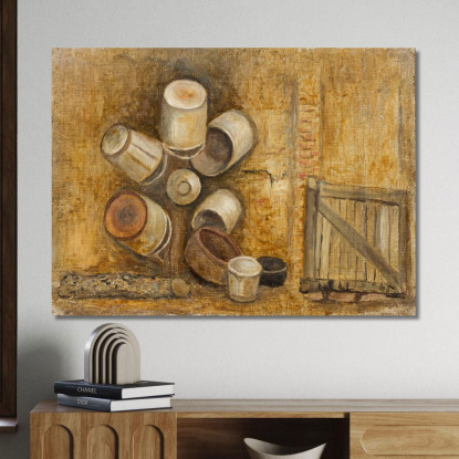 Wiadra Tadeusz Makowski tmk200 quadro stampato su tela