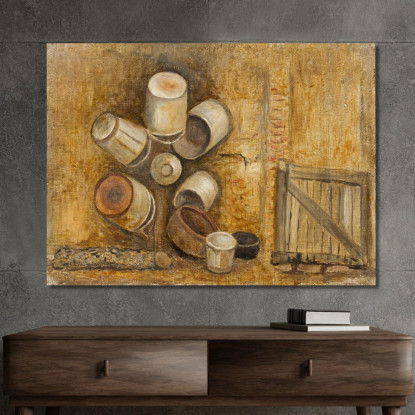 Wiadra Tadeusz Makowski tmk200 quadro stampato su tela