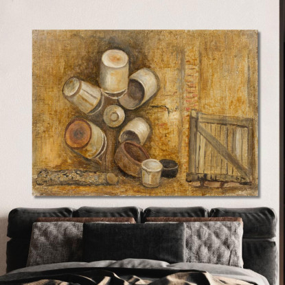 Wiadra Tadeusz Makowski tmk200 quadro stampato su tela