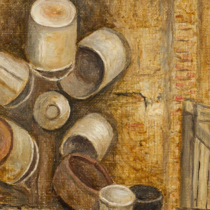 Wiadra Tadeusz Makowski tmk200 quadro stampato su tela