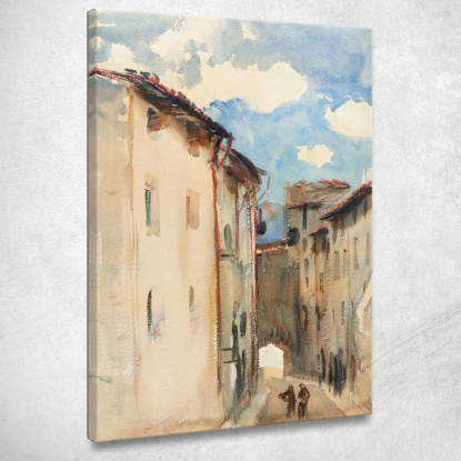 Camprodon Spagna John Singer Sargent jss38 quadro stampato su tela