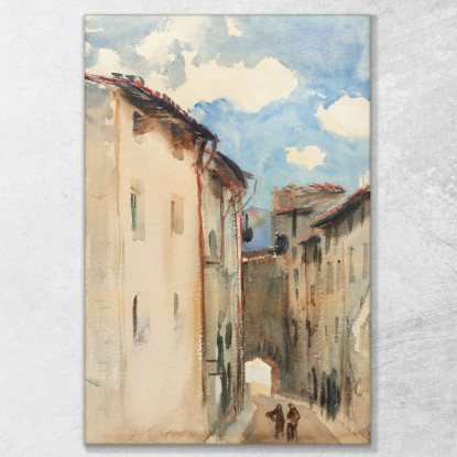 Camprodon Spagna John Singer Sargent jss38 quadro stampato su tela
