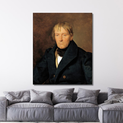 L'Incisore François Haury Ferdinand Georg Waldmüller fgw32 quadro stampato su tela