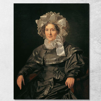 Elisabeth Waldmüller La Madre Dell'Artista Ferdinand Georg Waldmüller fgw52 quadro stampato su tela