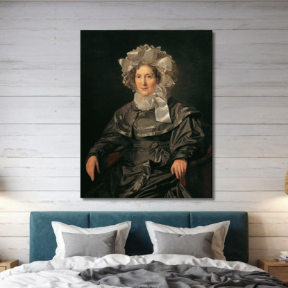 Elisabeth Waldmüller La Madre Dell'Artista Ferdinand Georg Waldmüller fgw52 quadro stampato su tela